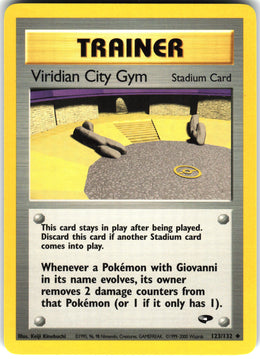 Viridian City Gym #123 NM