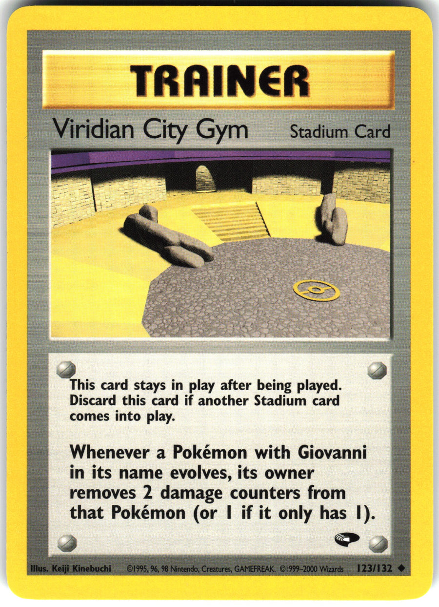 Viridian City Gym #123/132 Non-Foil