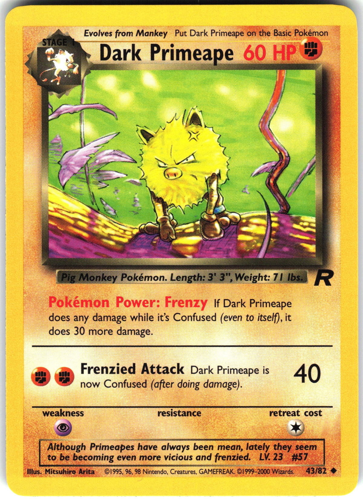 Dark Primeape #43 NM