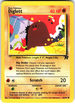 Diglett #52 NM