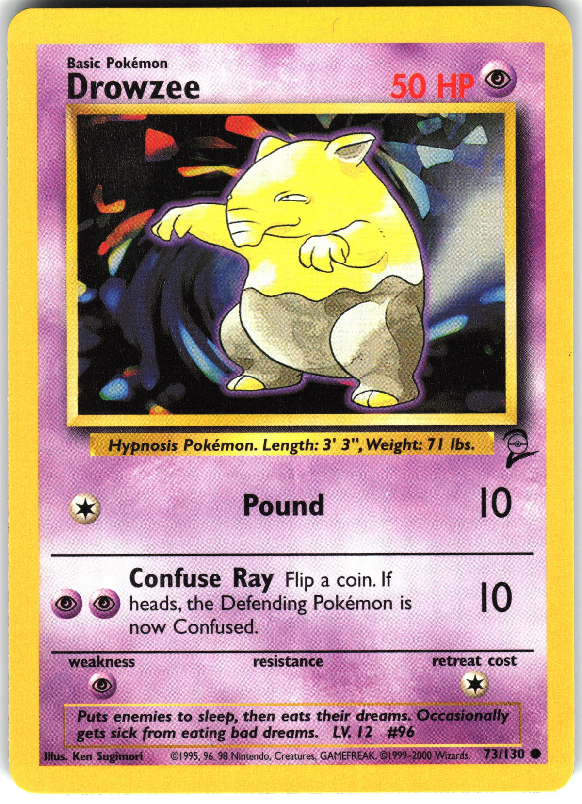 Drowzee #73 NM