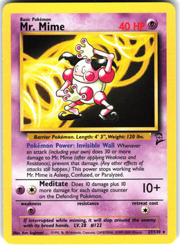 Mr. Mime #27 NM