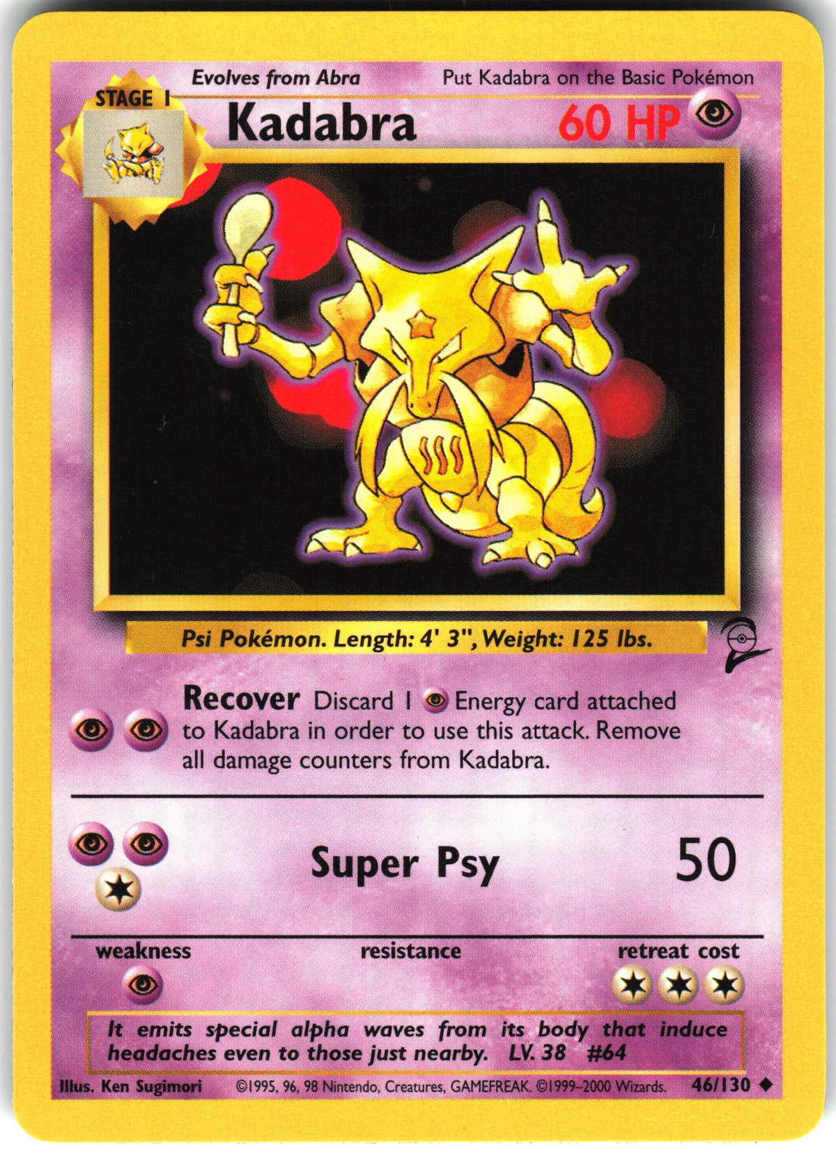 Kadabra #46 NM