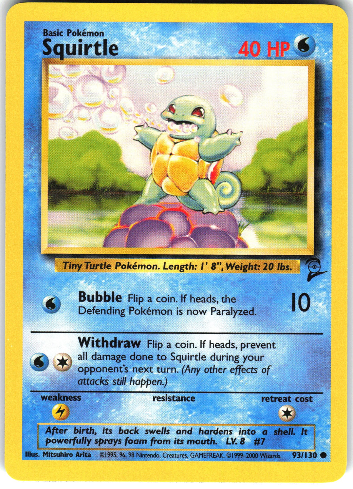 Squirtle #93 NM