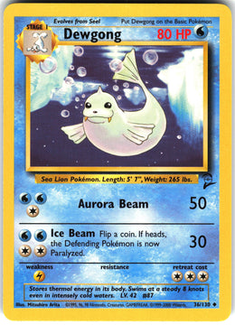 Dewgong #36 NM