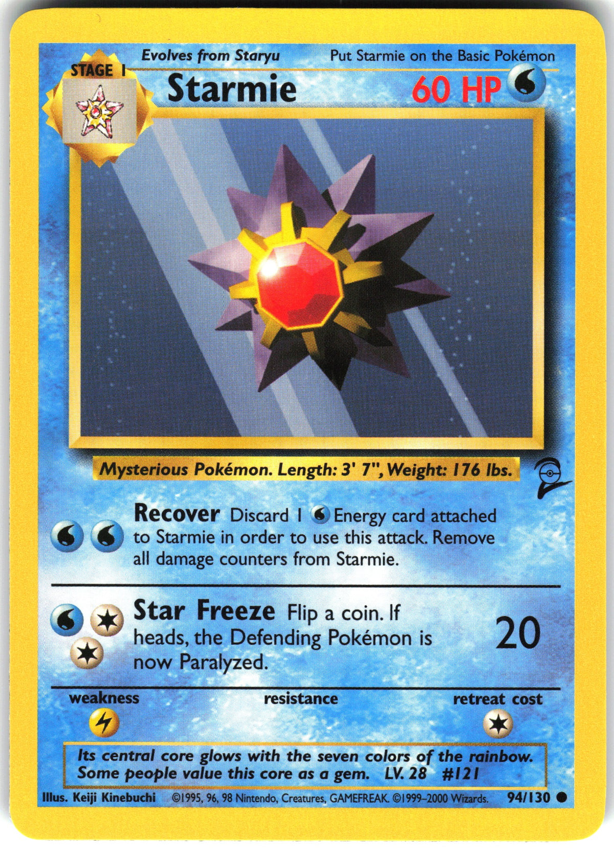 Starmie #94 NM