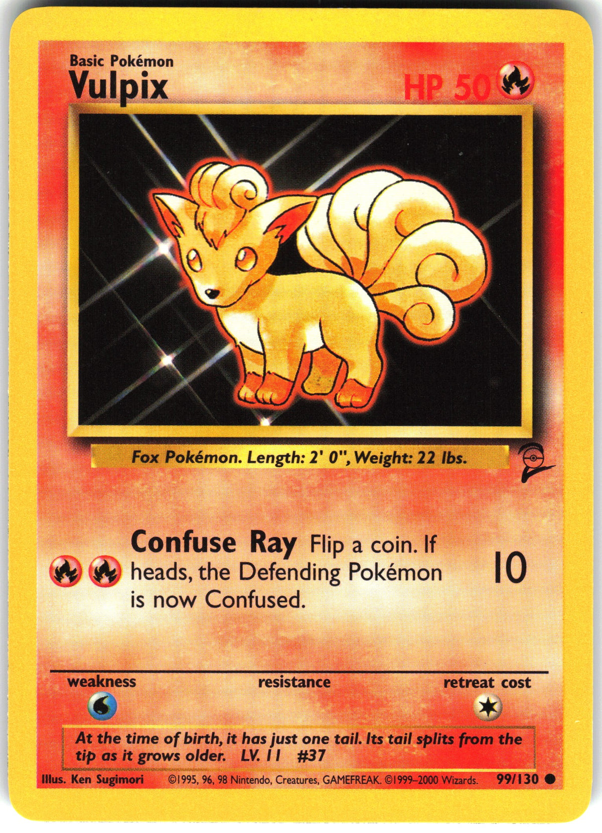 Vulpix #99 NM