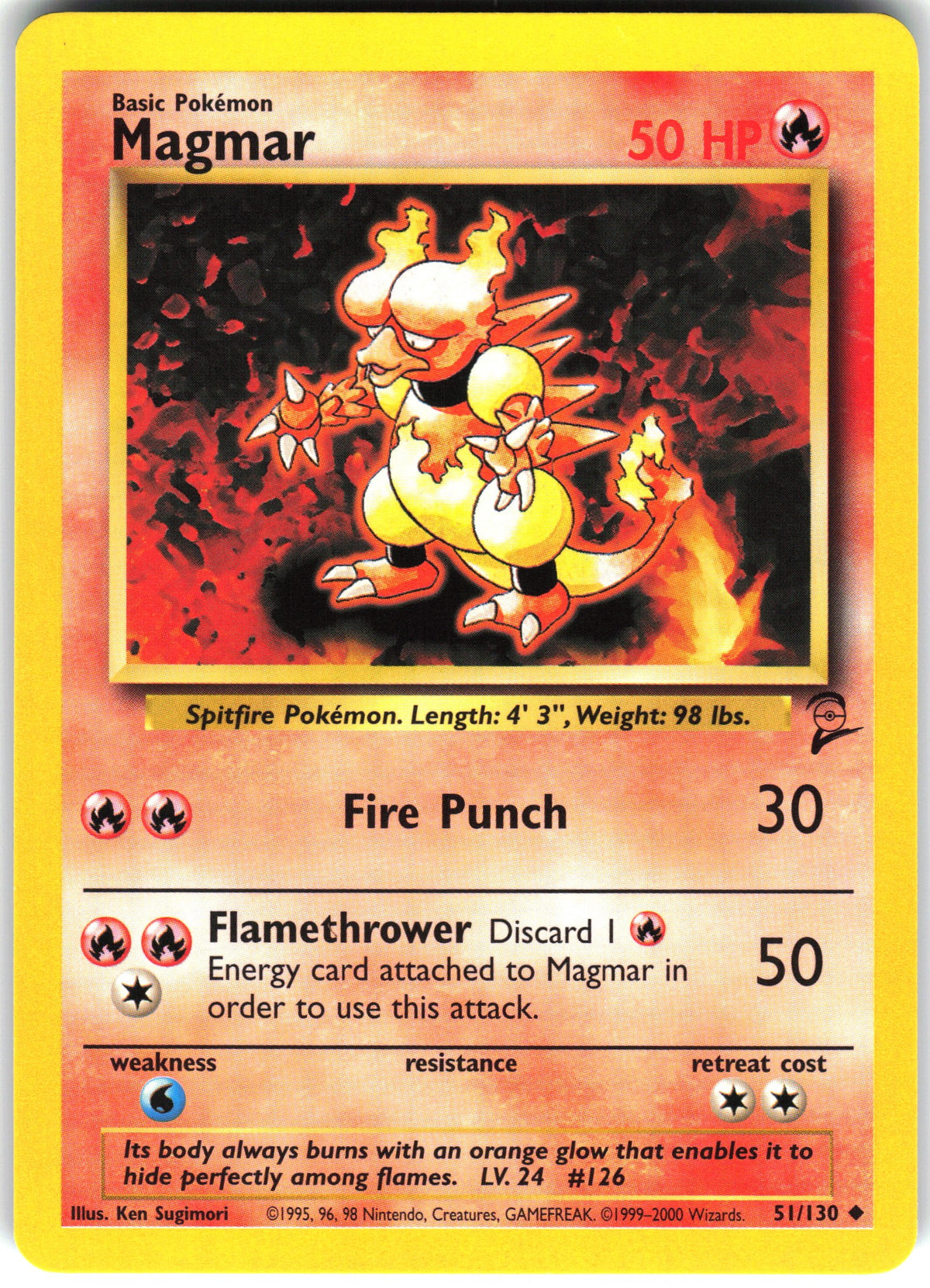 Magmar #51 NM