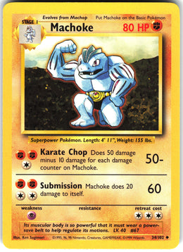 Machoke #34 NM