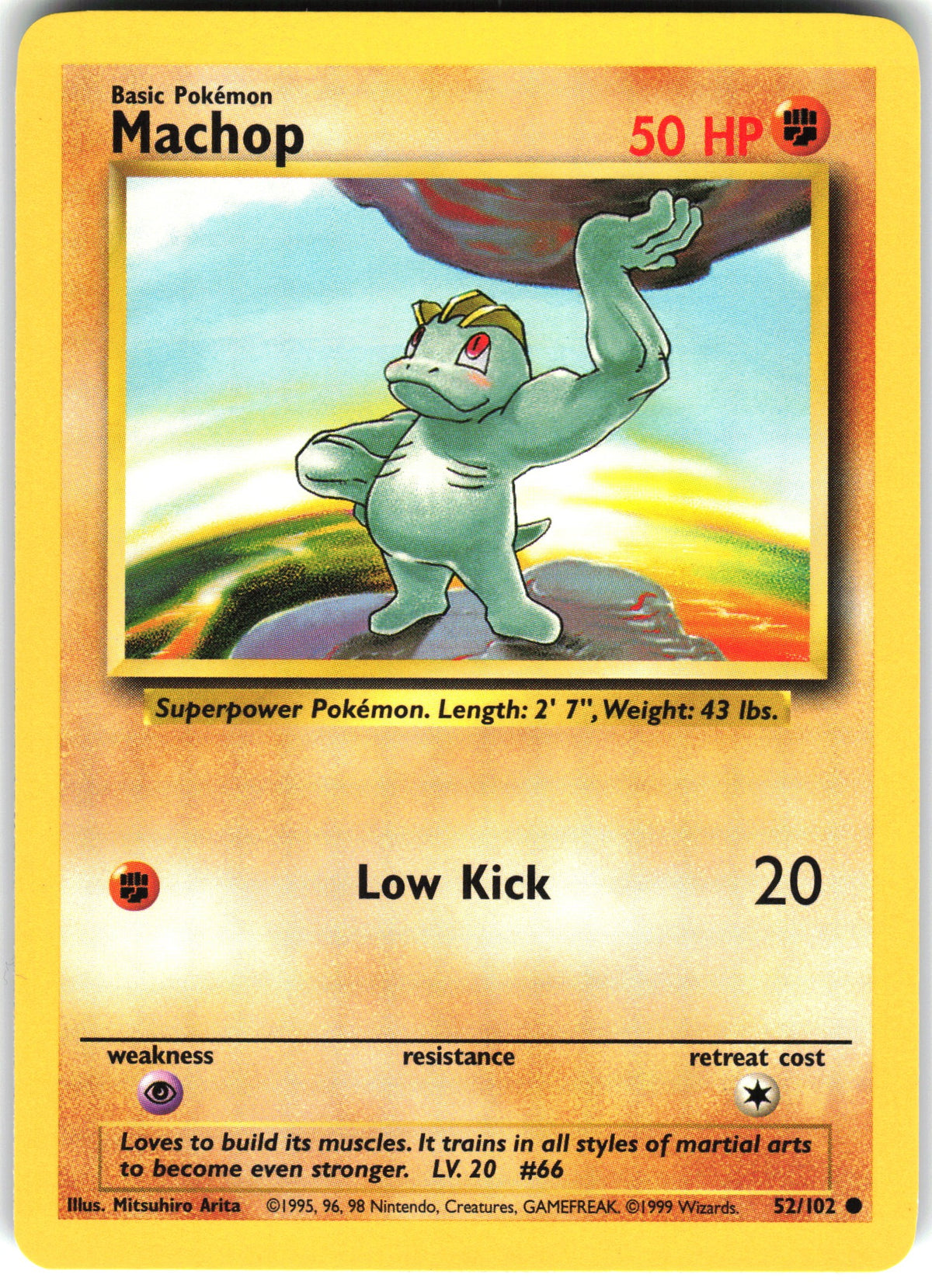 Machop #52 NM