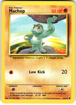 Machop #52 NM
