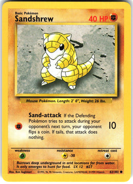 Sandshrew #62 NM