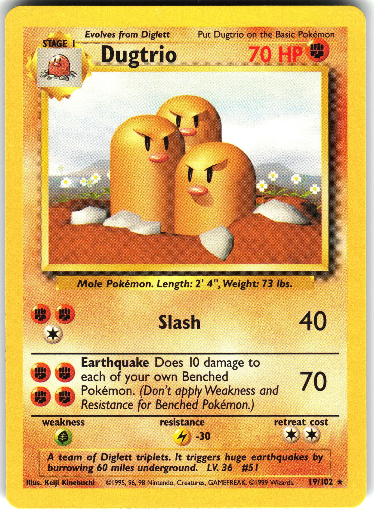 Dugtrio #19 LP