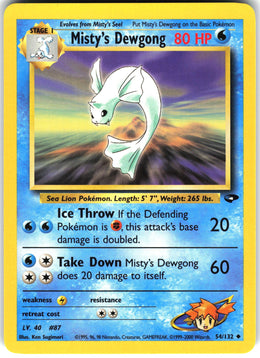 Misty's Dewgong #54 NM