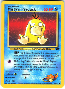 Misty's Psyduck #90 NM