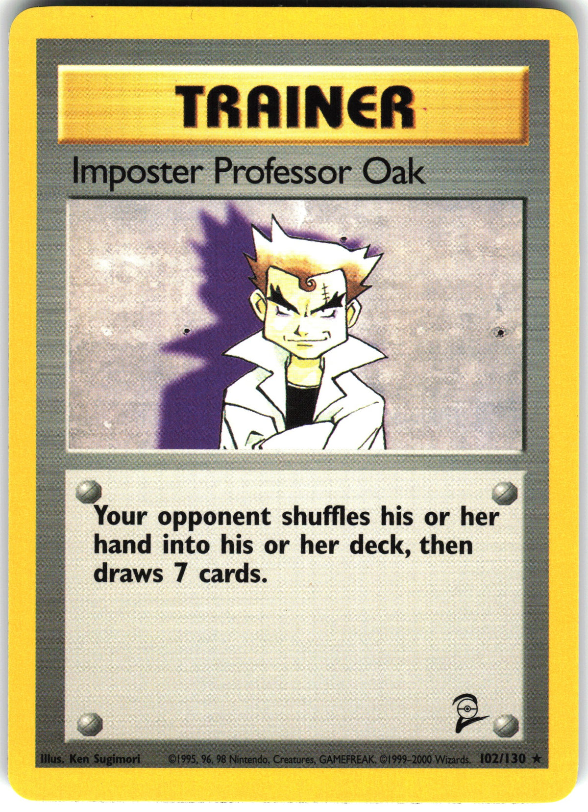 Imposter Professor Oak #102 NM