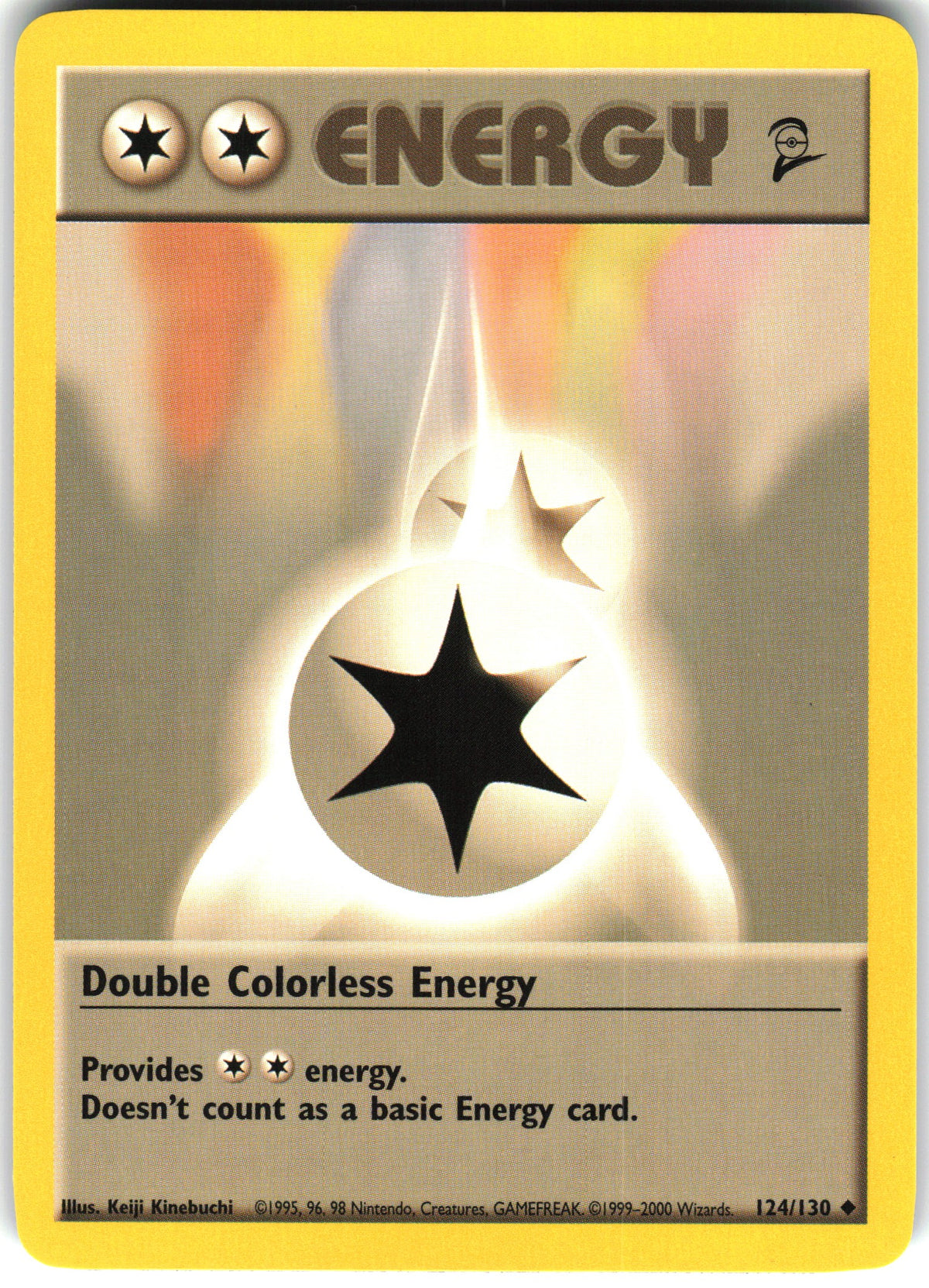 Double Colorless Energy #124 NM