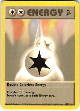 Double Colorless Energy #124 NM