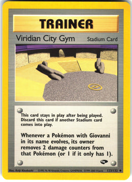 Viridian City Gym #123 NM