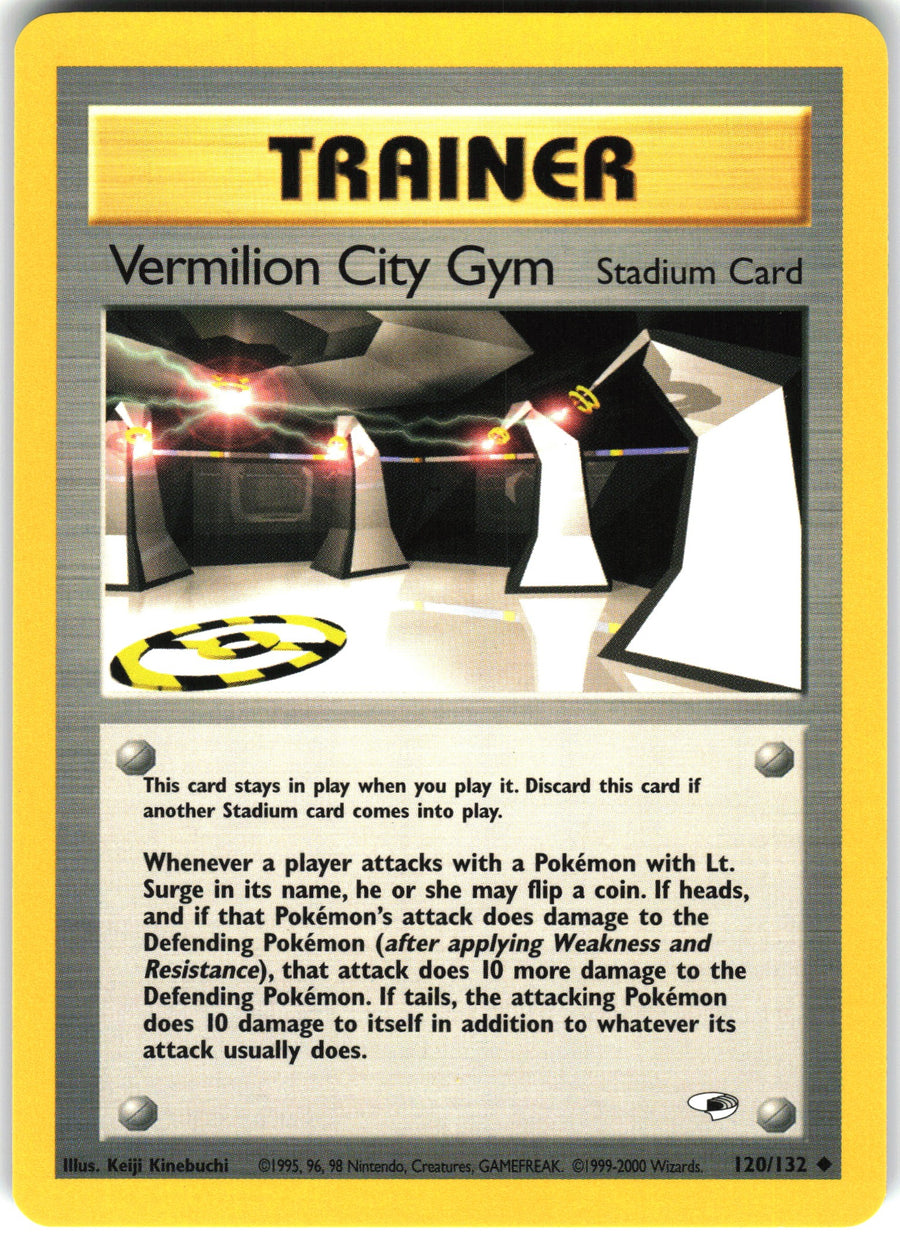 Vermilion City Gym #120/132 Non-Foil