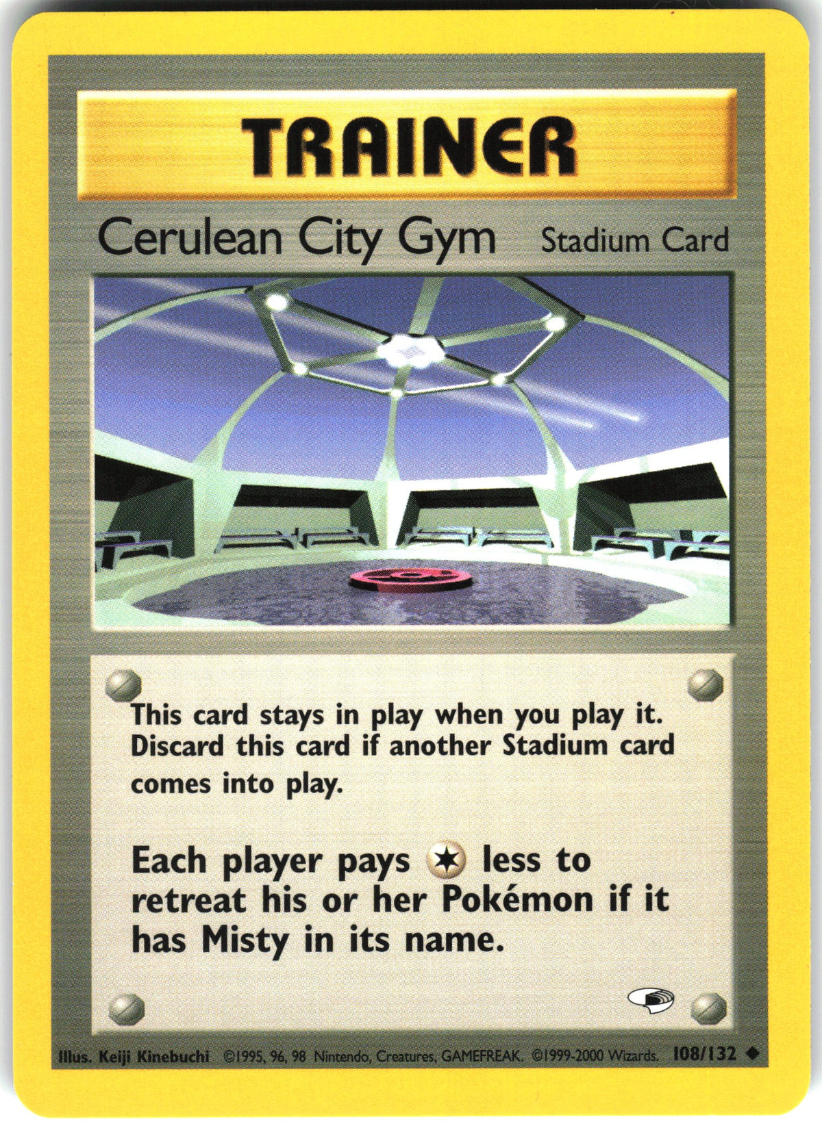 Cerulean City Gym #108 NM