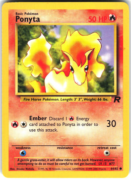 Ponyta #64 NM