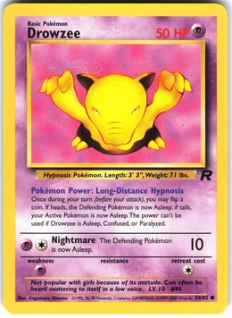Drowzee #54 NM