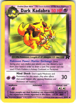 Dark Kadabra #39 NM