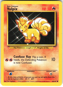 Vulpix #68 NM