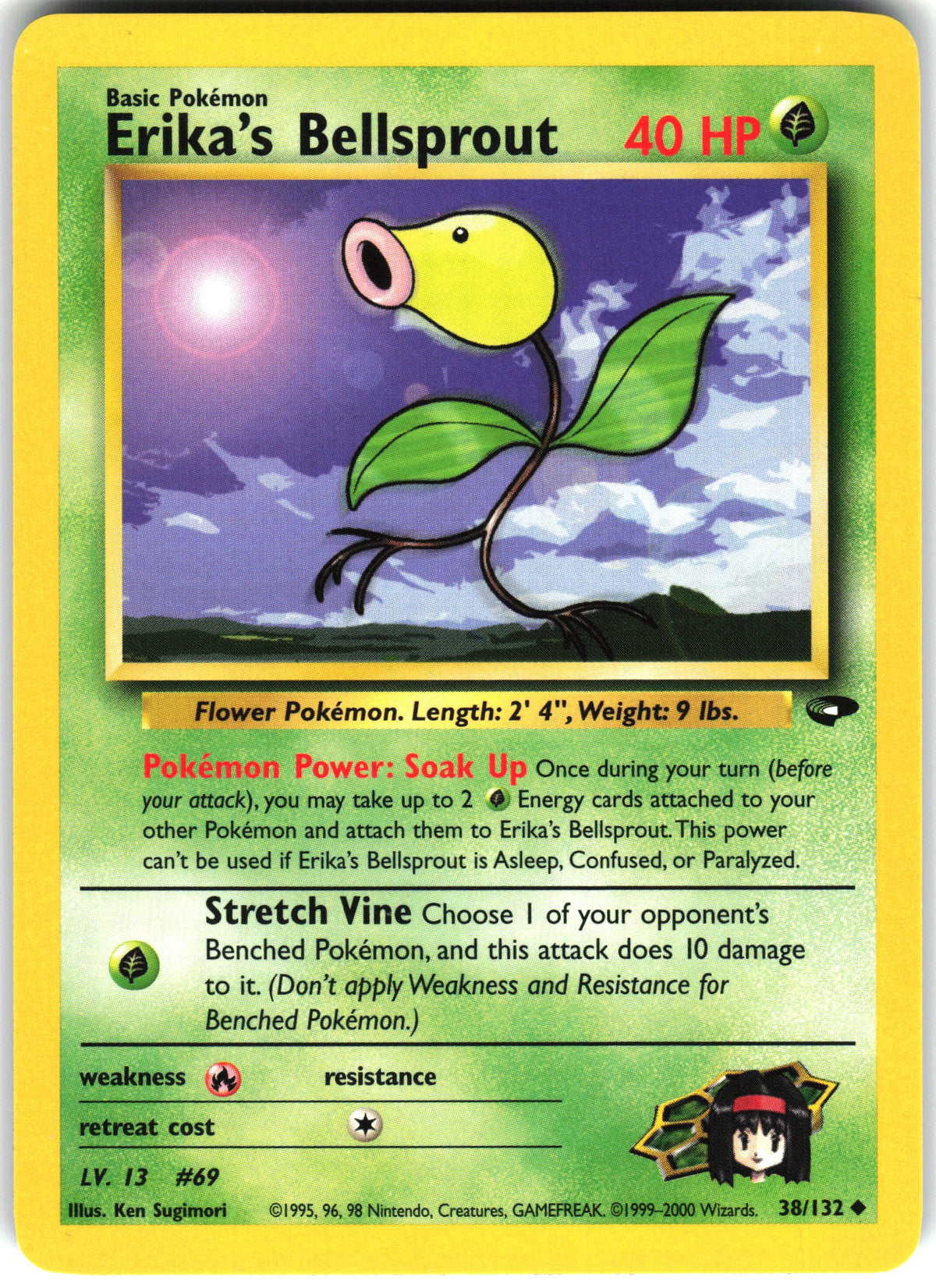 Erika's Bellsprout #38 NM