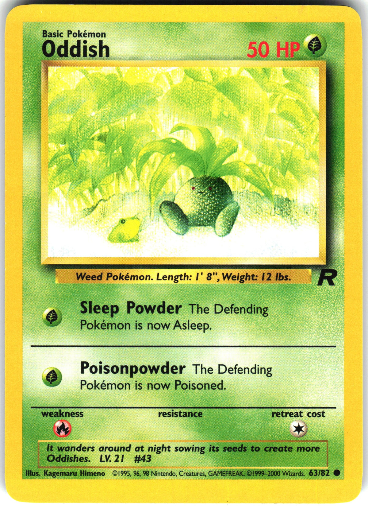 Oddish #63 NM
