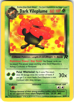 Dark Vileplume #30 NM