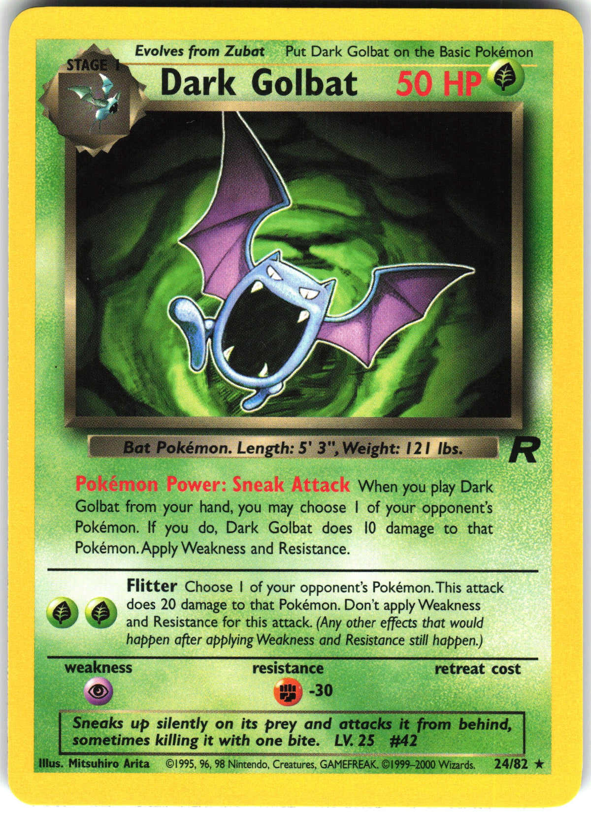 Dark Golbat #24 NM