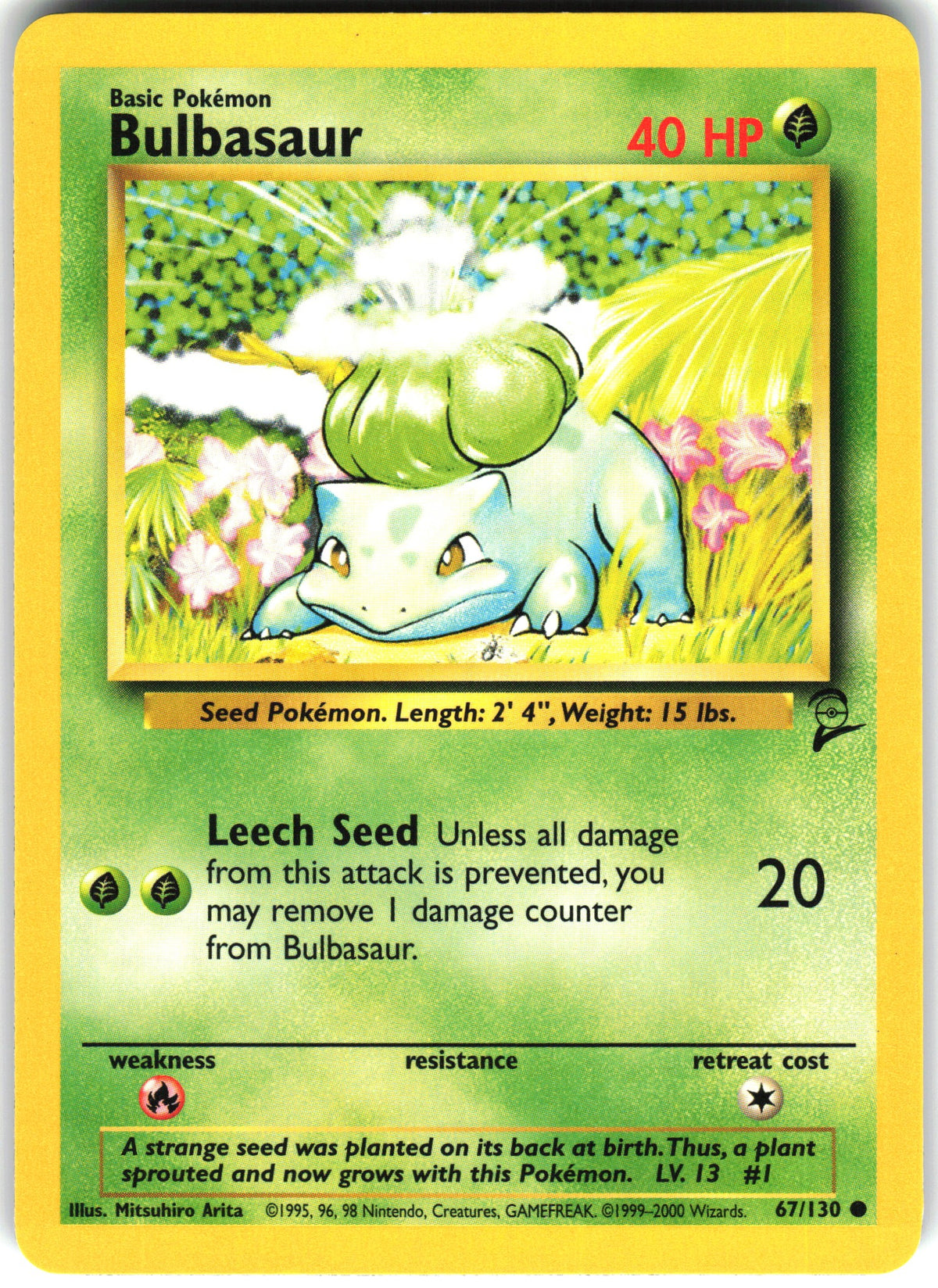 Bulbasaur #67 NM
