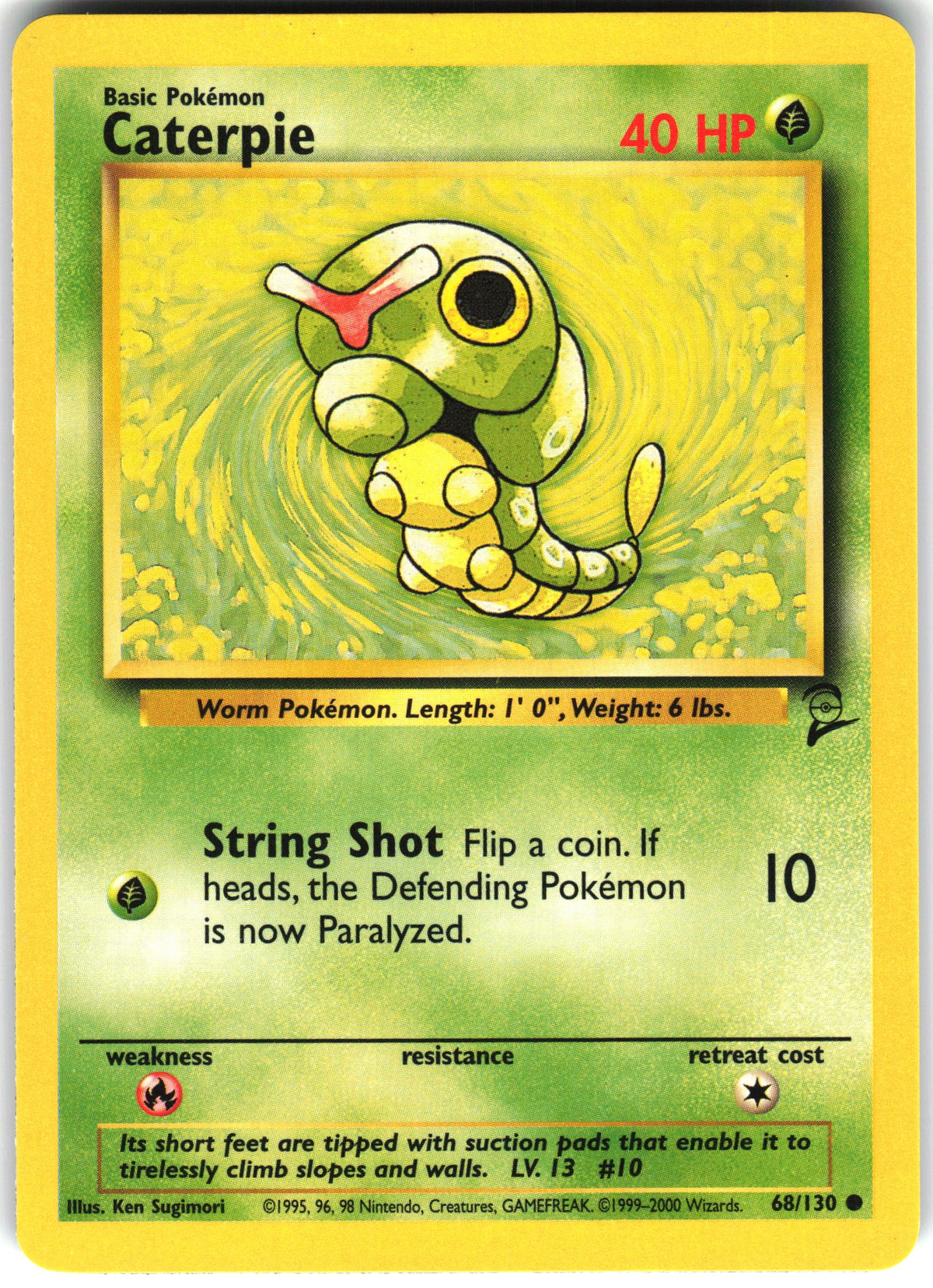 Caterpie #68 NM