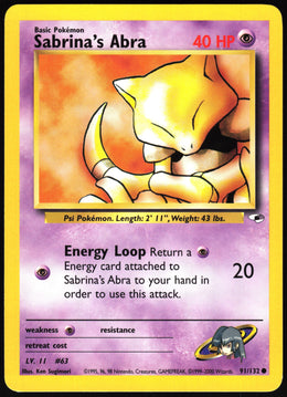 Sabrina's Abra #91 NM
