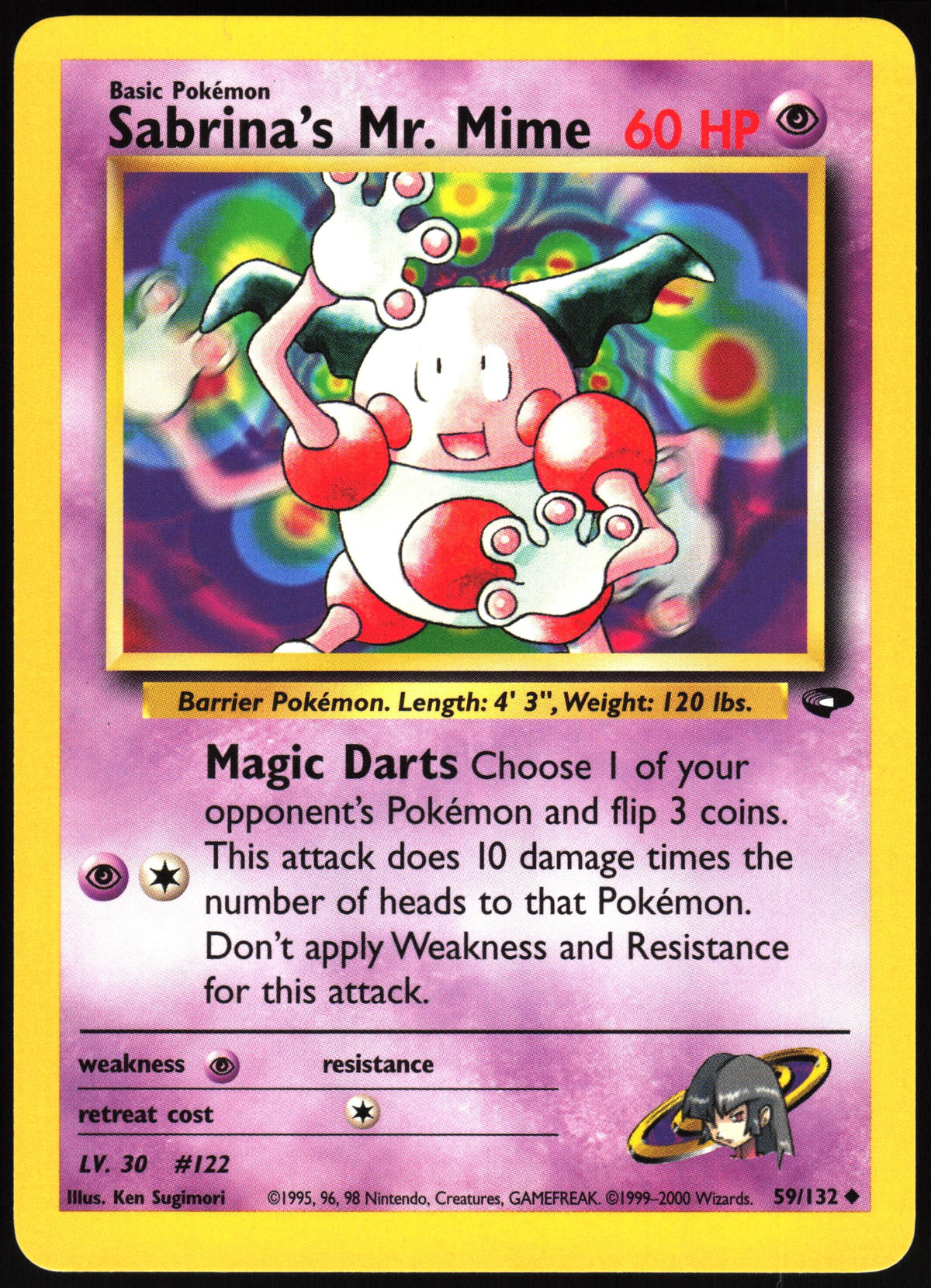 Sabrina's Mr. Mime #59 NM