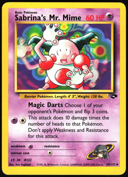 Sabrina's Mr. Mime #59 NM