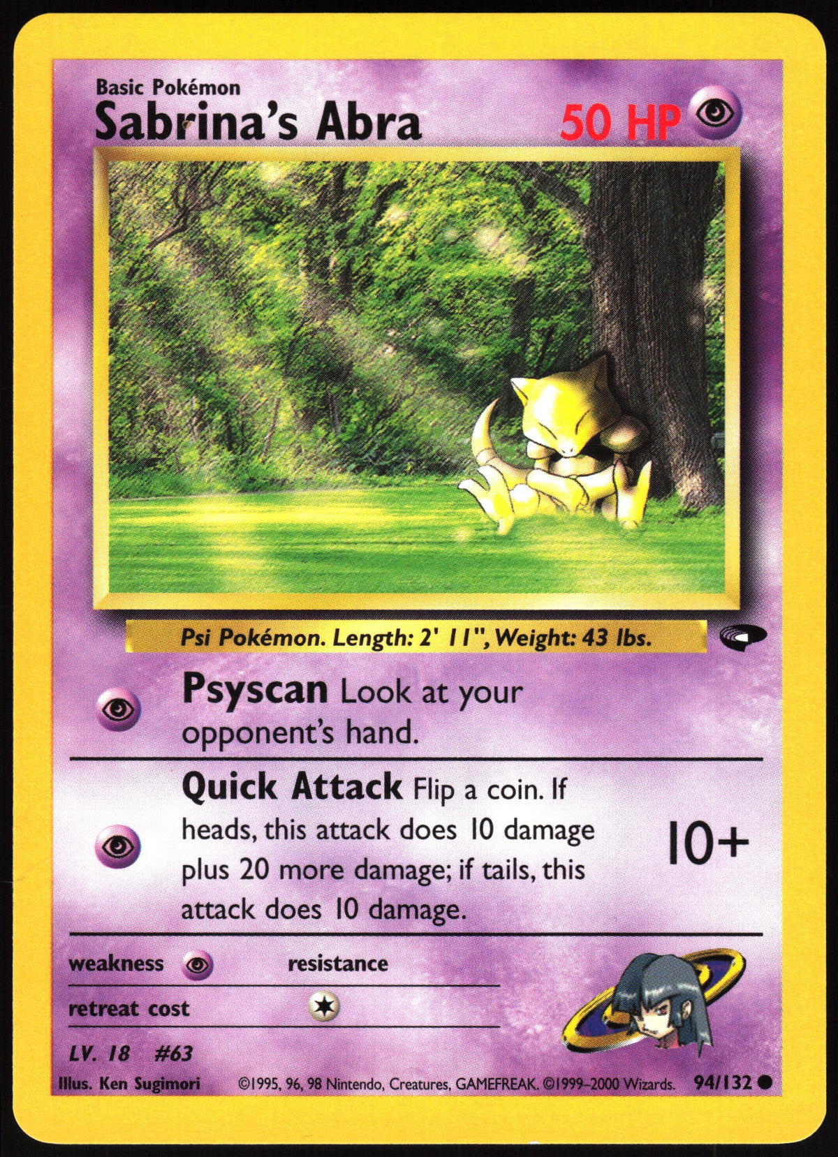 Sabrina's Abra #94 NM