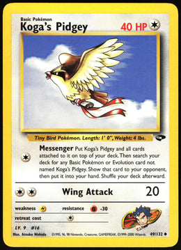 Koga's Pidgey #49 NM