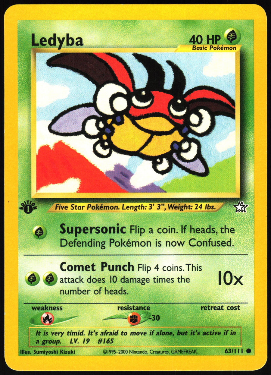 Ledyba #63/111 1st Edition Normal