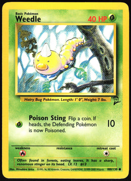 Weedle #100 NM