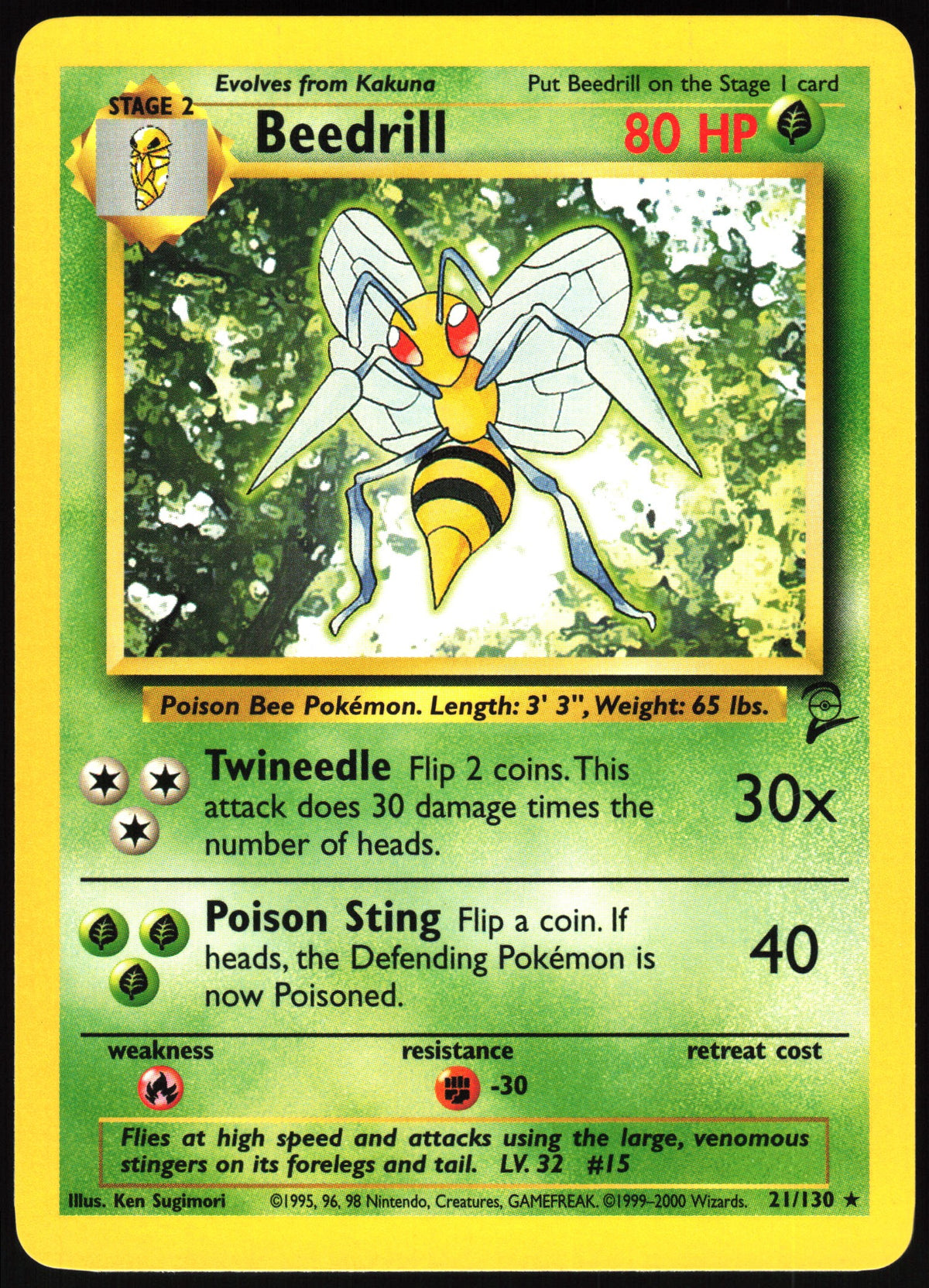 Beedrill #21 NM