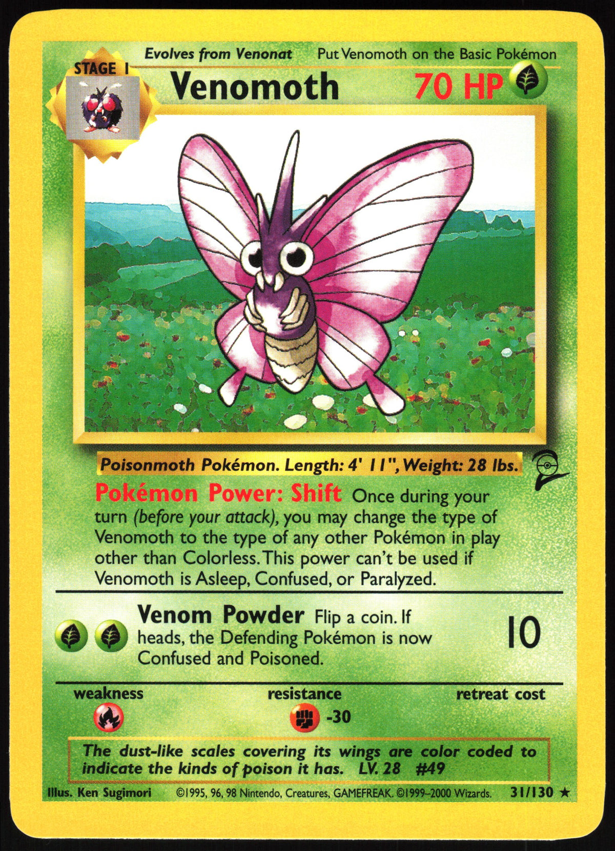 Venomoth #31 NM