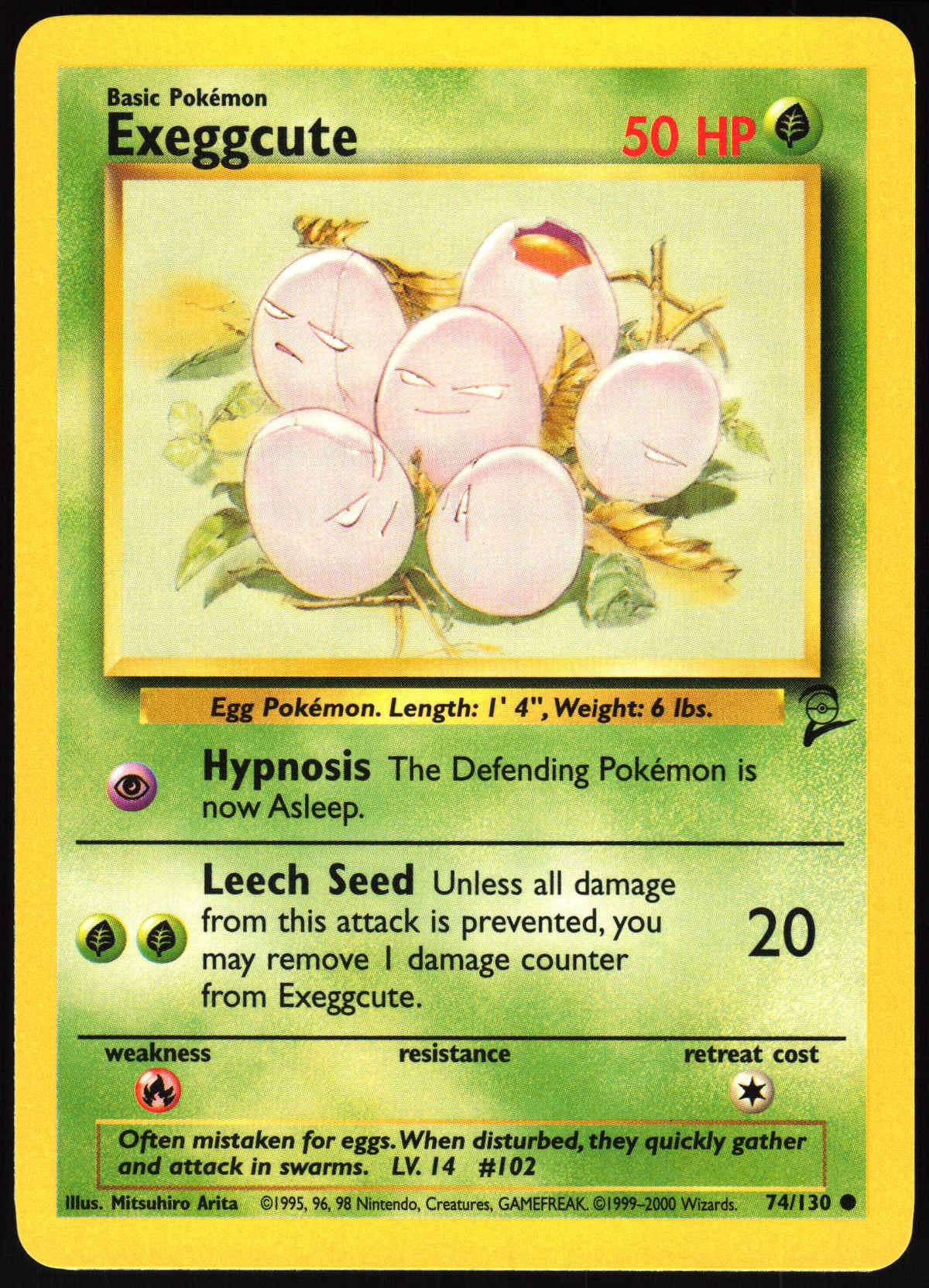 Exeggcute #74 NM