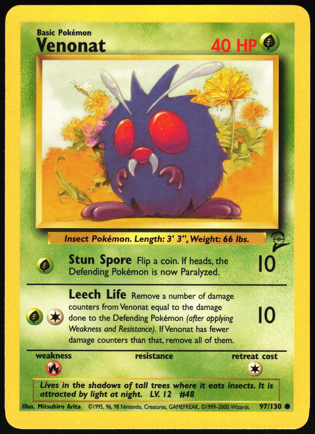 Venonat #97 NM