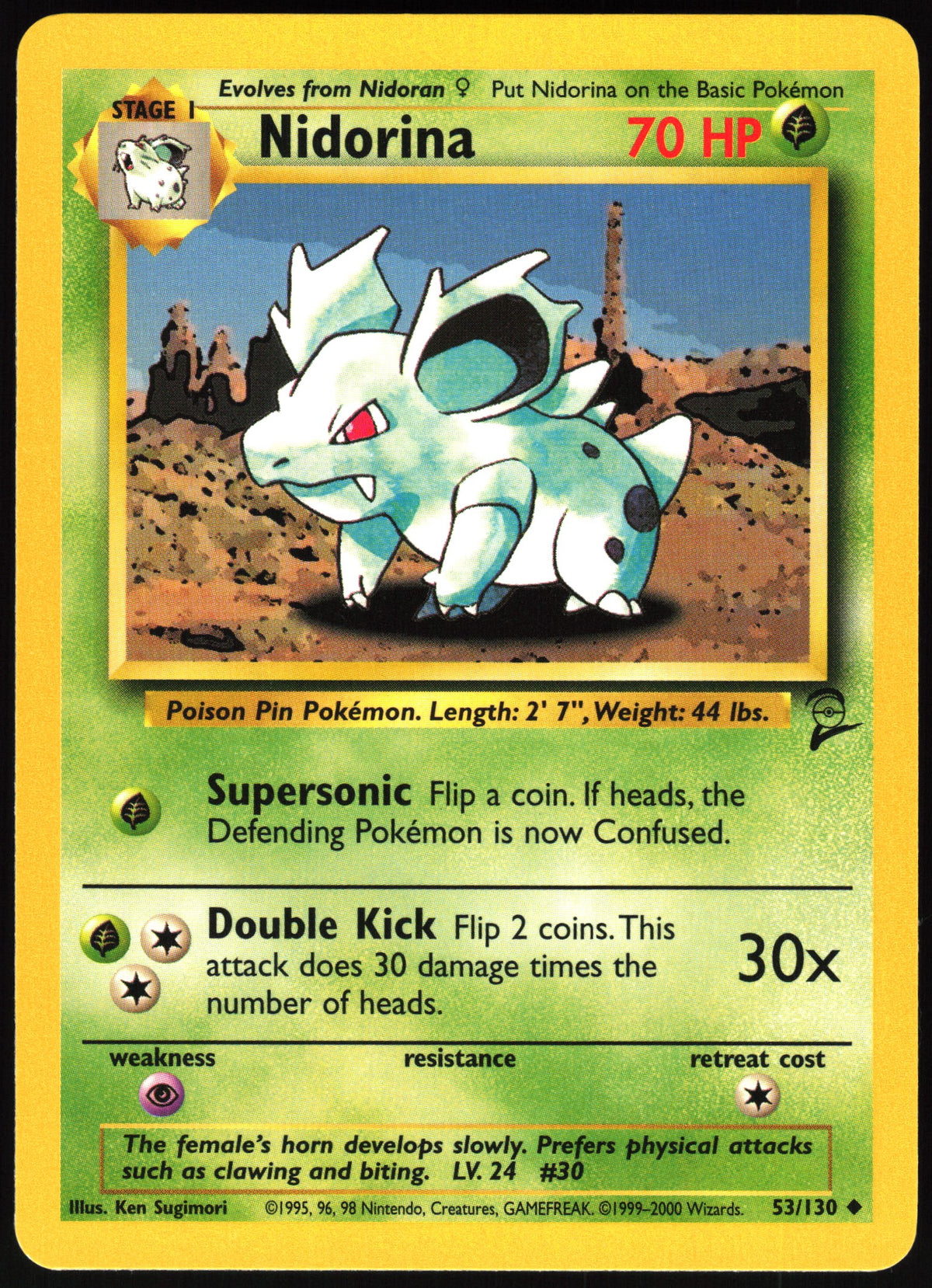 Nidorina #53 NM