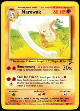Marowak #52 NM