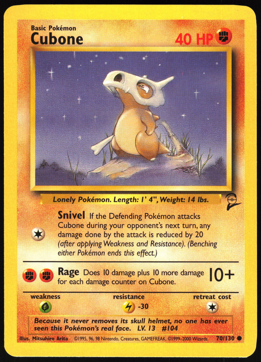 Cubone #70/130 Non-Foil