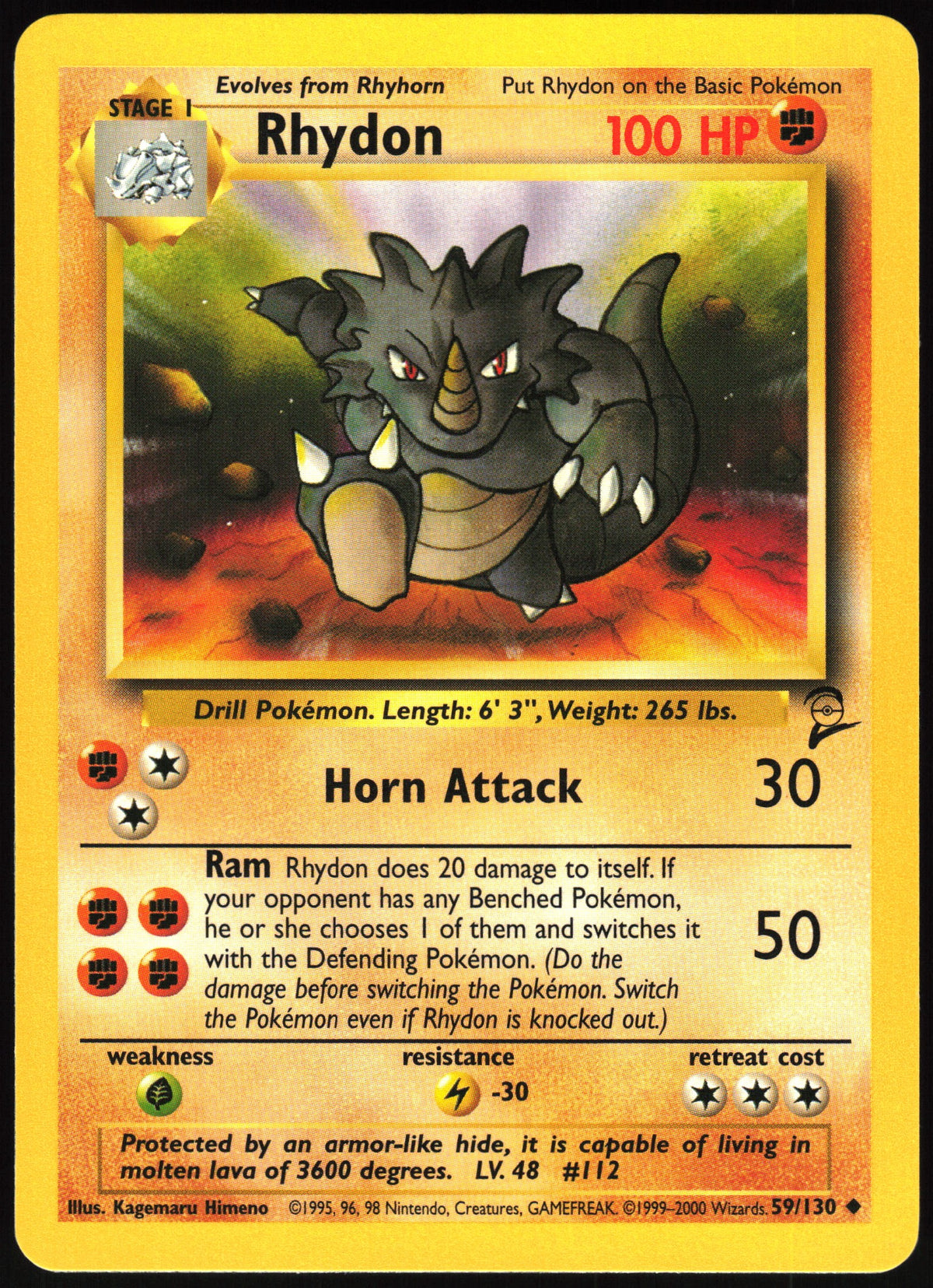 Rhydon #59 NM